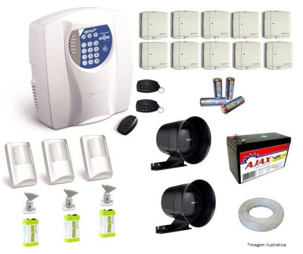 Kit Alarme Intelbras - PREMIUM sem Fio